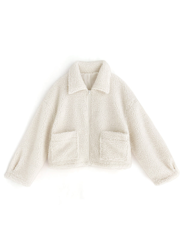 <預訂> 小眾反領毛皮夾克Jacket|三色入