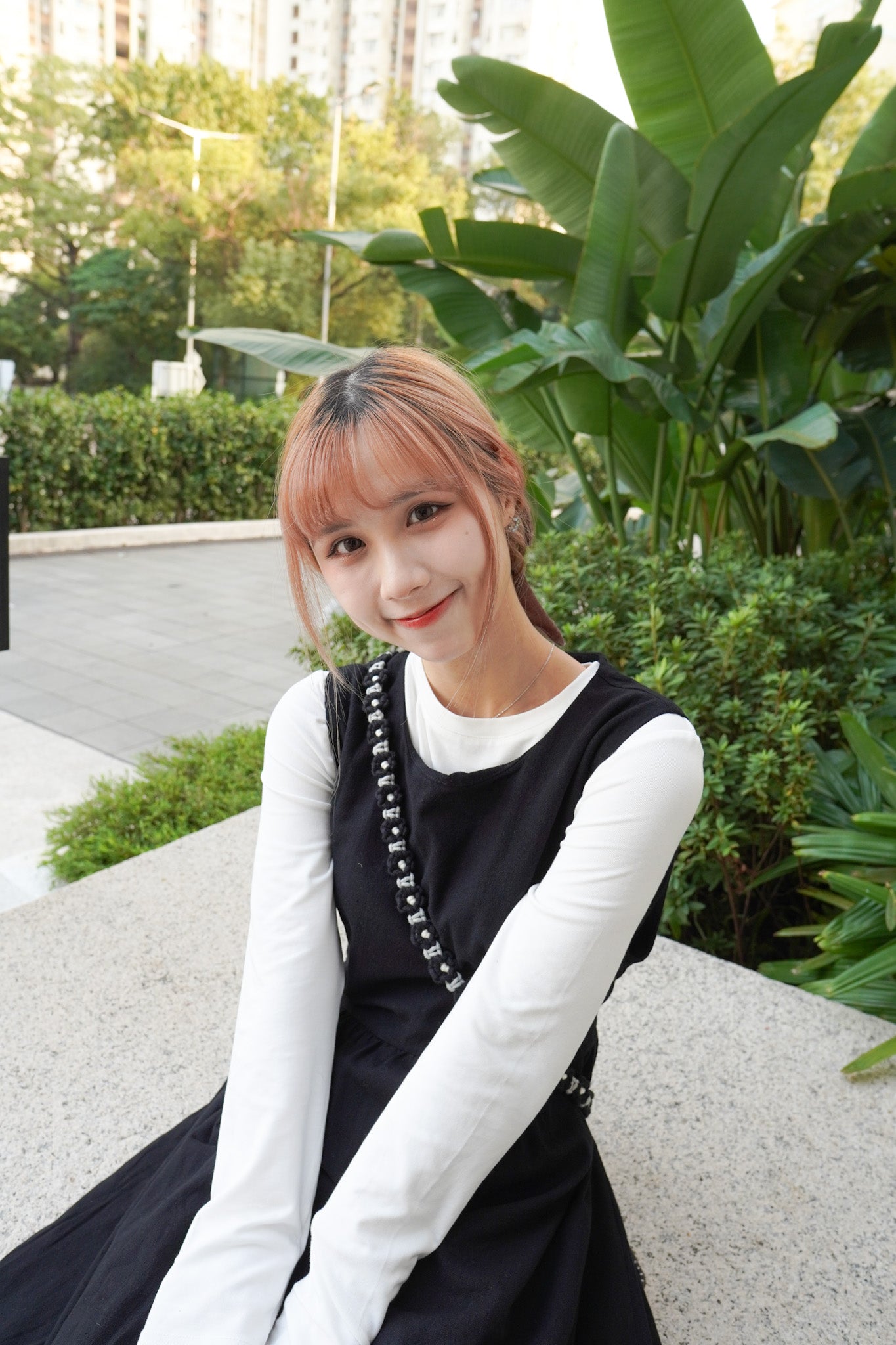 <現貨> comeback♡ 自家製 質量絕對有保證!彈性長袖淨色打底上衣|兩色入