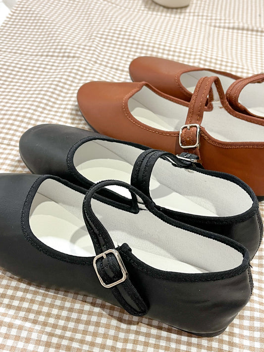 日牌 百搭易襯!Mary Jane 平底功夫鞋|兩色入