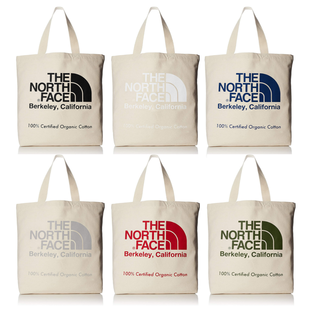 日版 THE NORTH FACE TNF ORGANIC LOGO COTTON TOTE BAG|六色入