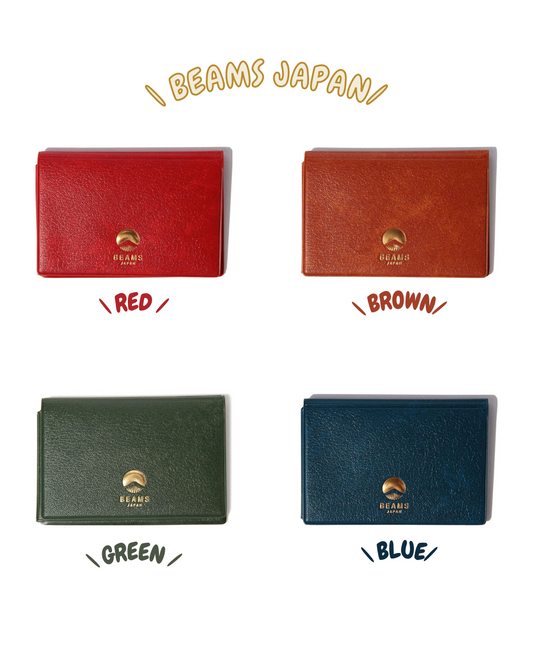 日本製 容量極大!Beams Japan Card holder | 四色入