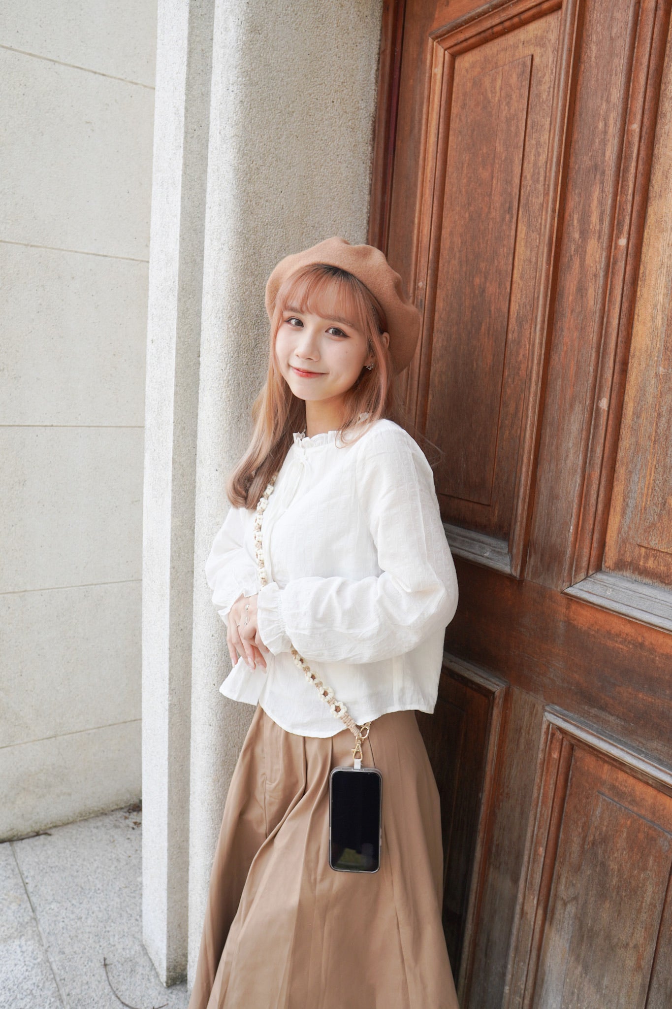 <現貨> comeback♡ 自家製 365Daily 彈性寬鬆傘型半身長裙|三色入