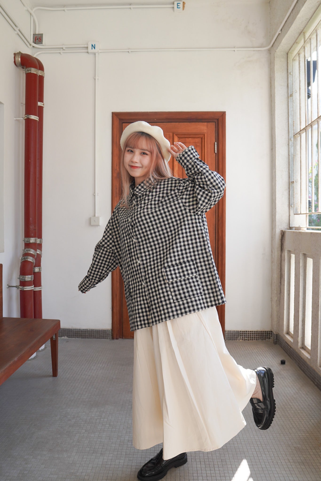 <現貨> comeback♡ 自家製 365Daily 彈性寬鬆傘型半身長裙|三色入