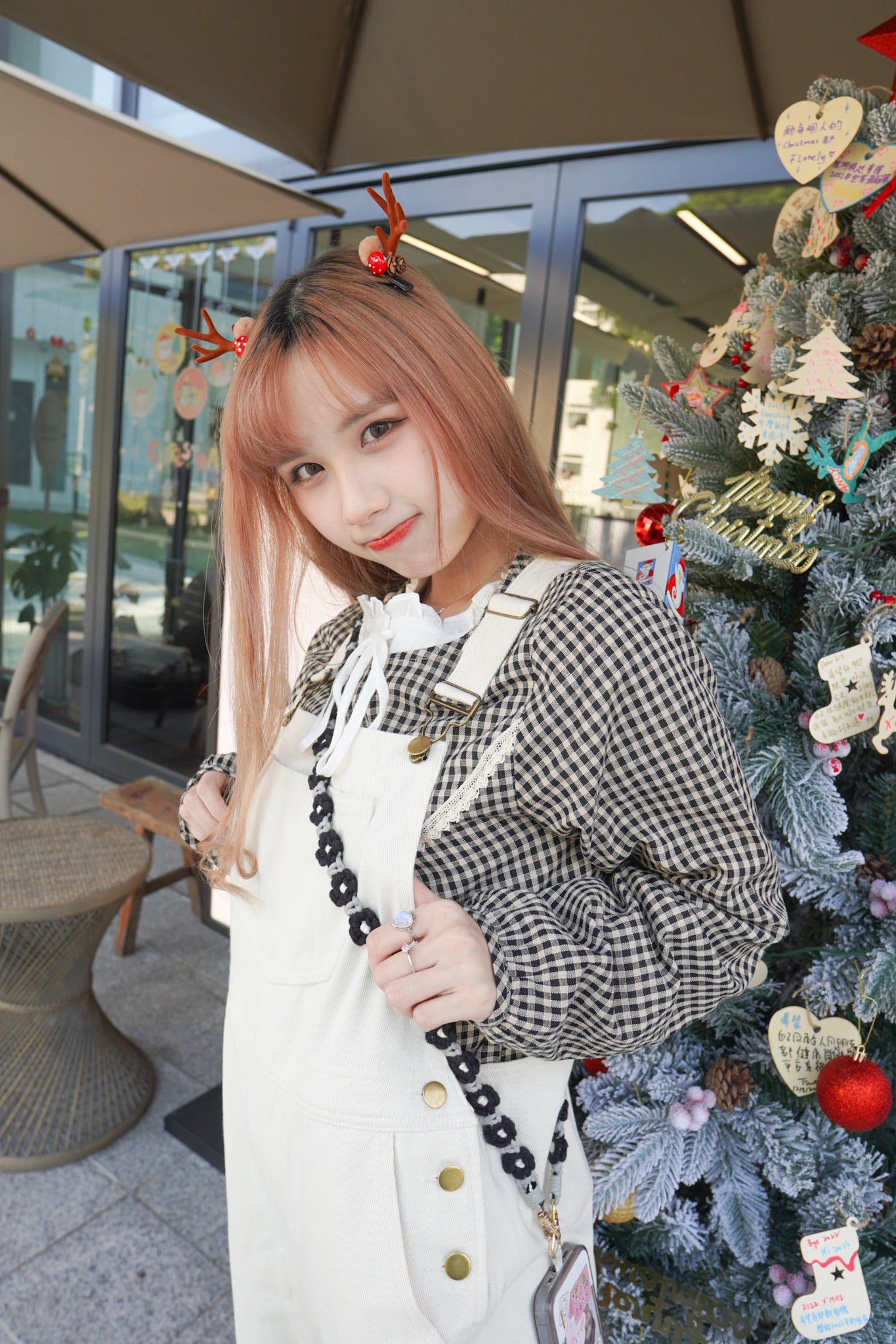 <現貨> comeback♡ 自家製 四季可穿!寬鬆工人背帶連身直筒長褲