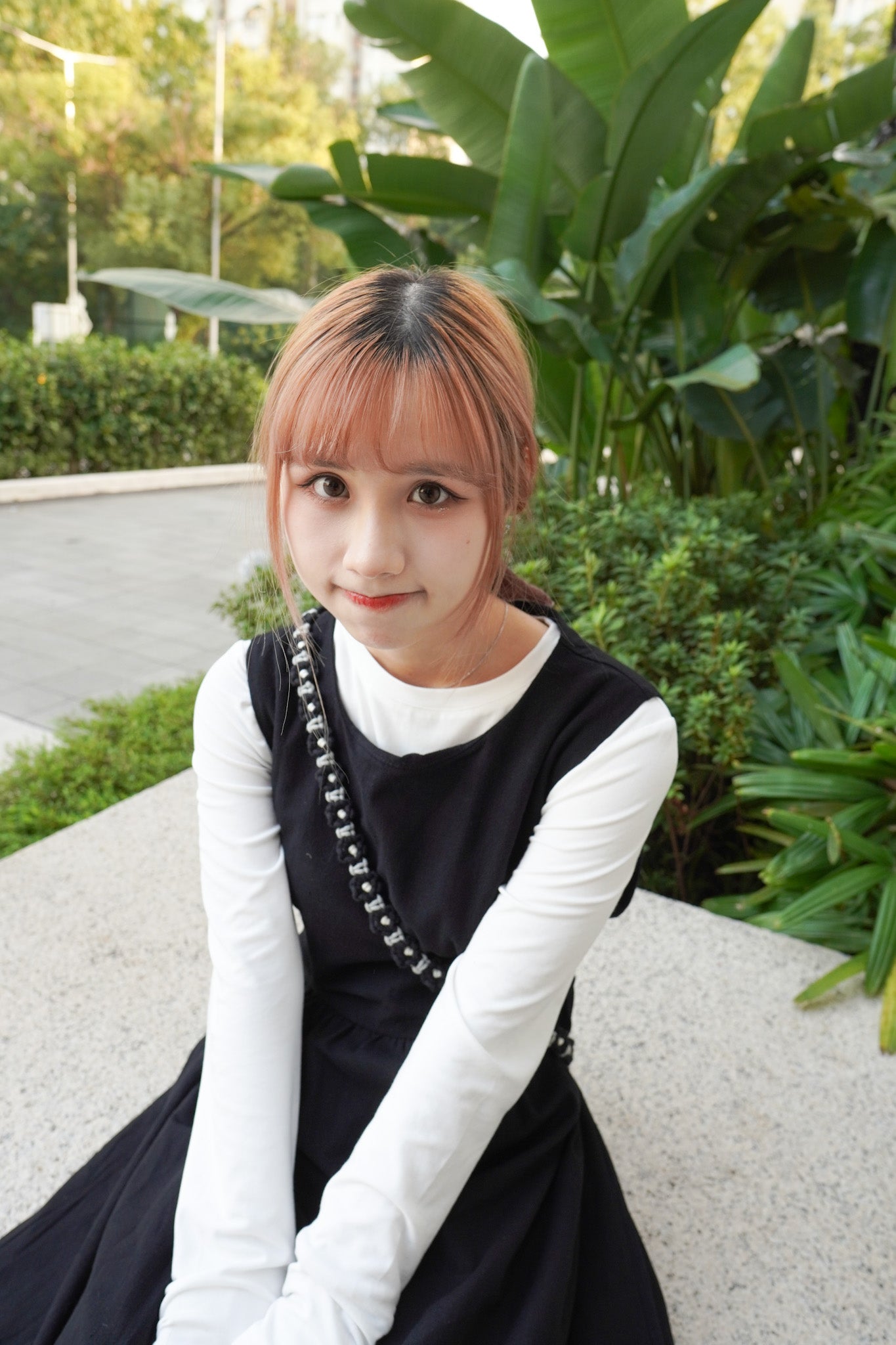 <現貨> comeback♡ 自家製 質量絕對有保證!彈性長袖淨色打底上衣|兩色入
