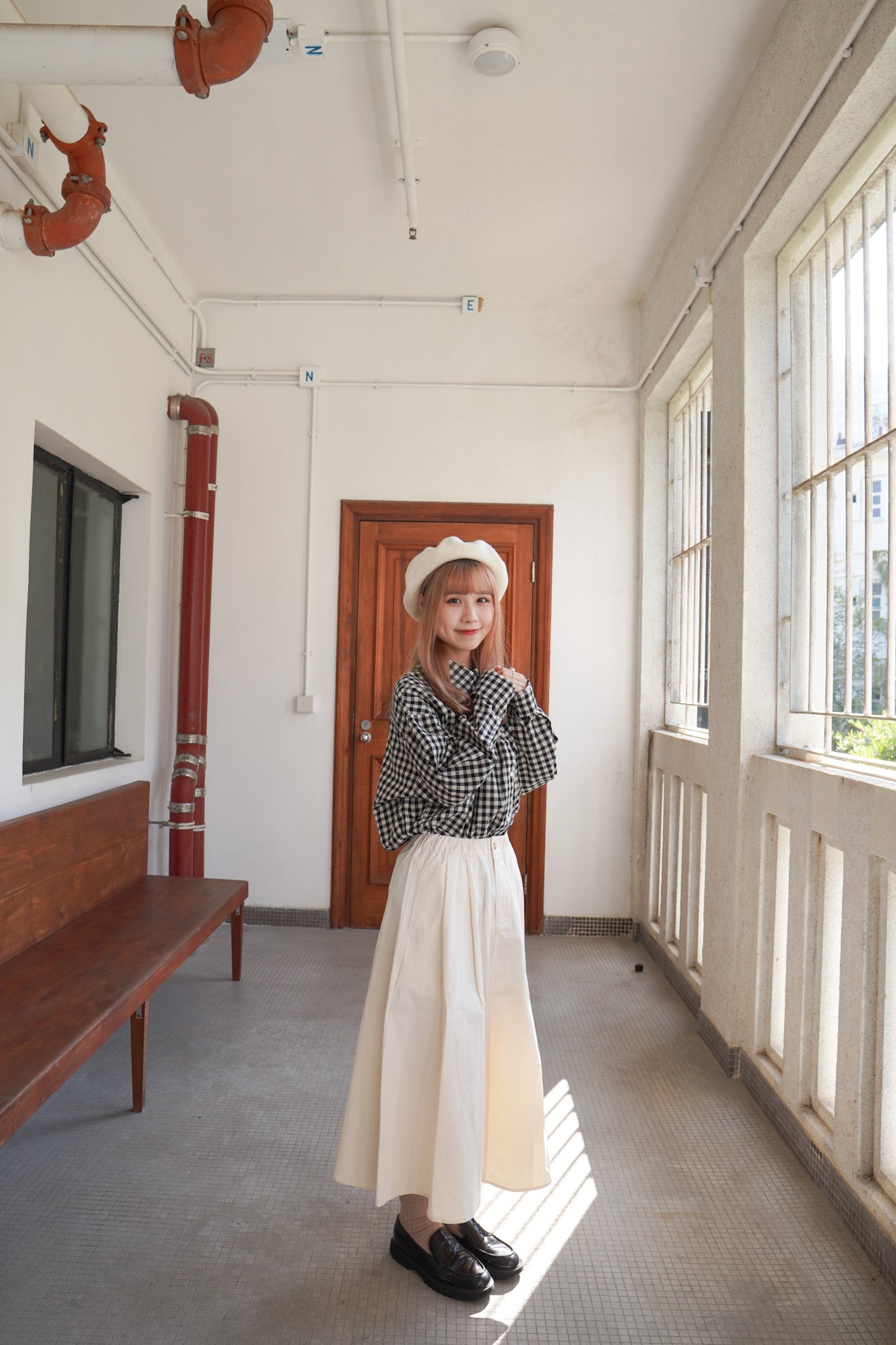 <現貨> comeback♡ 自家製 365Daily 彈性寬鬆傘型半身長裙|三色入