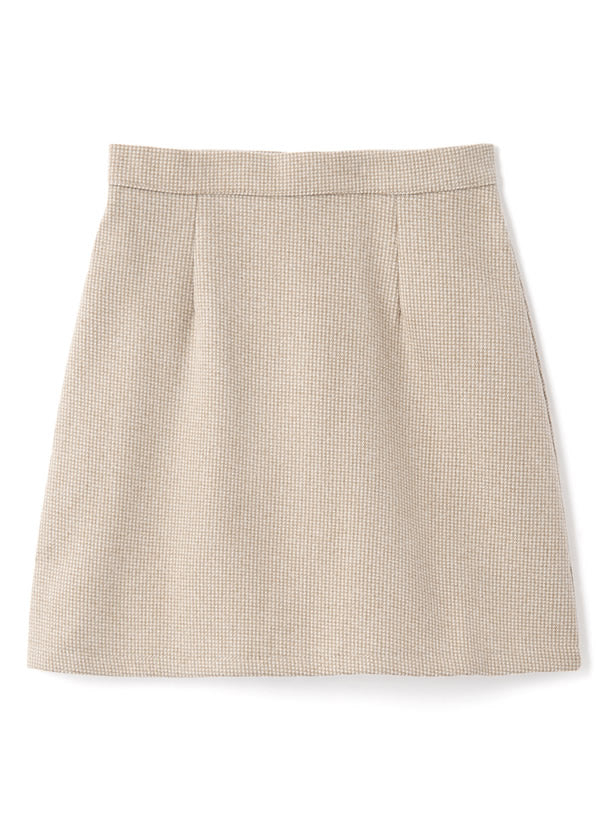 <預訂> JP 千鳥格紋A字短裙(含打底)|三色入