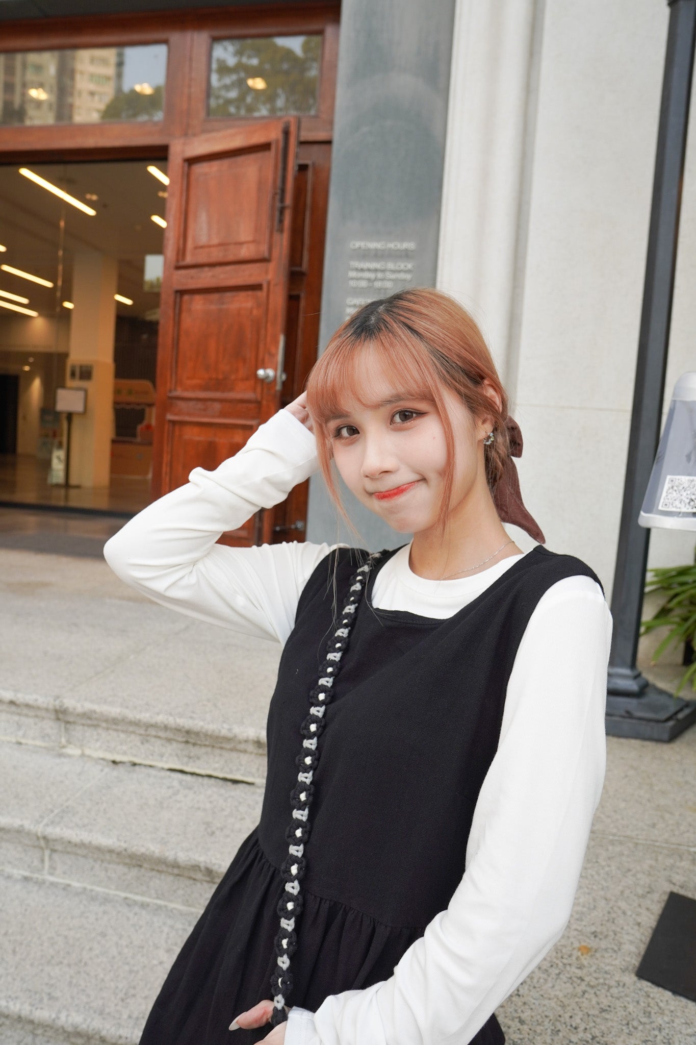 <現貨> comeback♡ 自家製 質量絕對有保證!彈性長袖淨色打底上衣|兩色入