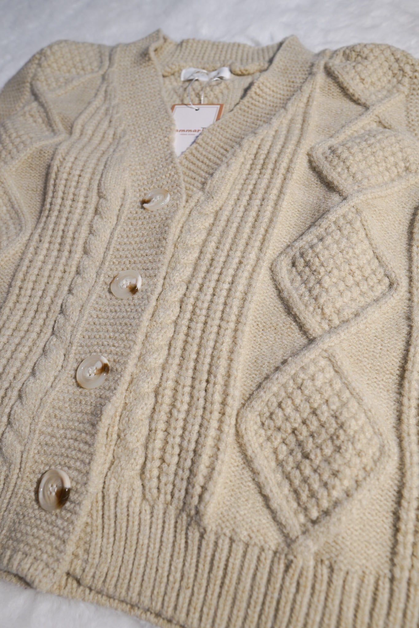 <現貨> 自家製 厚實不易起球!針織開胸麻花簡約背心馬甲