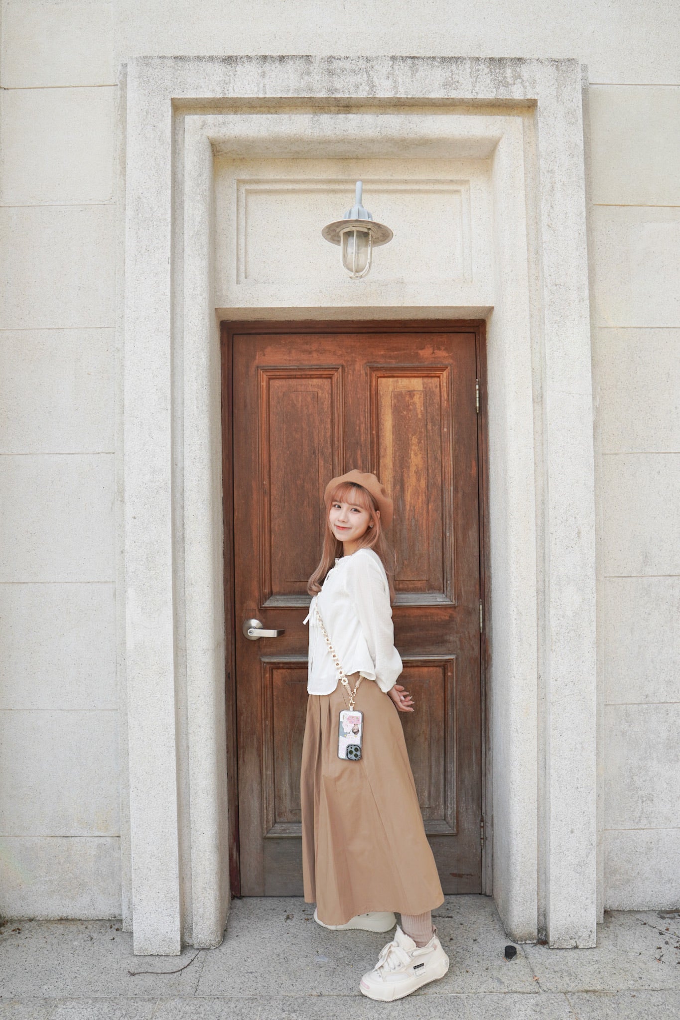 <現貨> comeback♡ 自家製 365Daily 彈性寬鬆傘型半身長裙|三色入