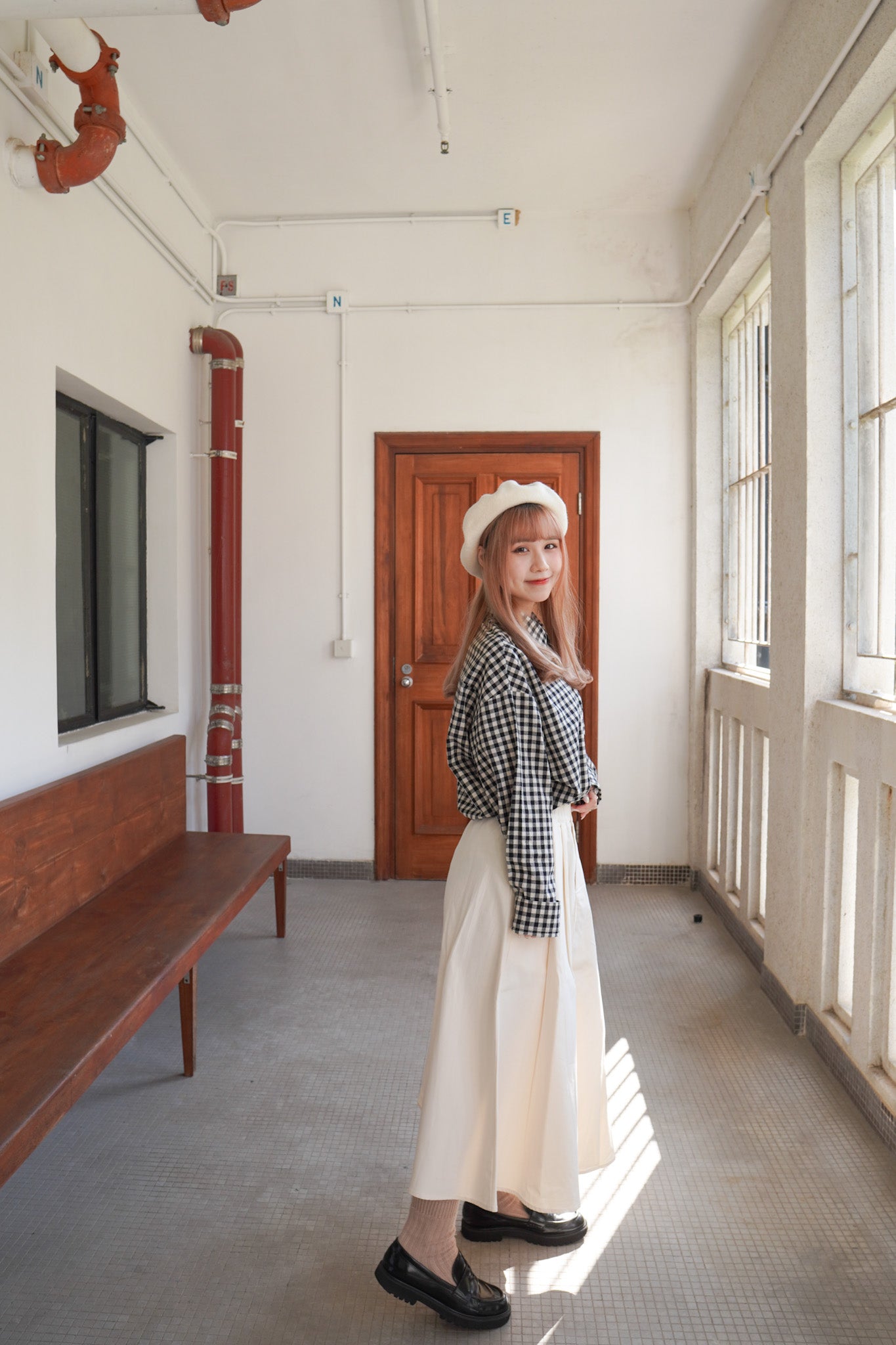 <現貨> comeback♡ 自家製 365Daily 彈性寬鬆傘型半身長裙|三色入
