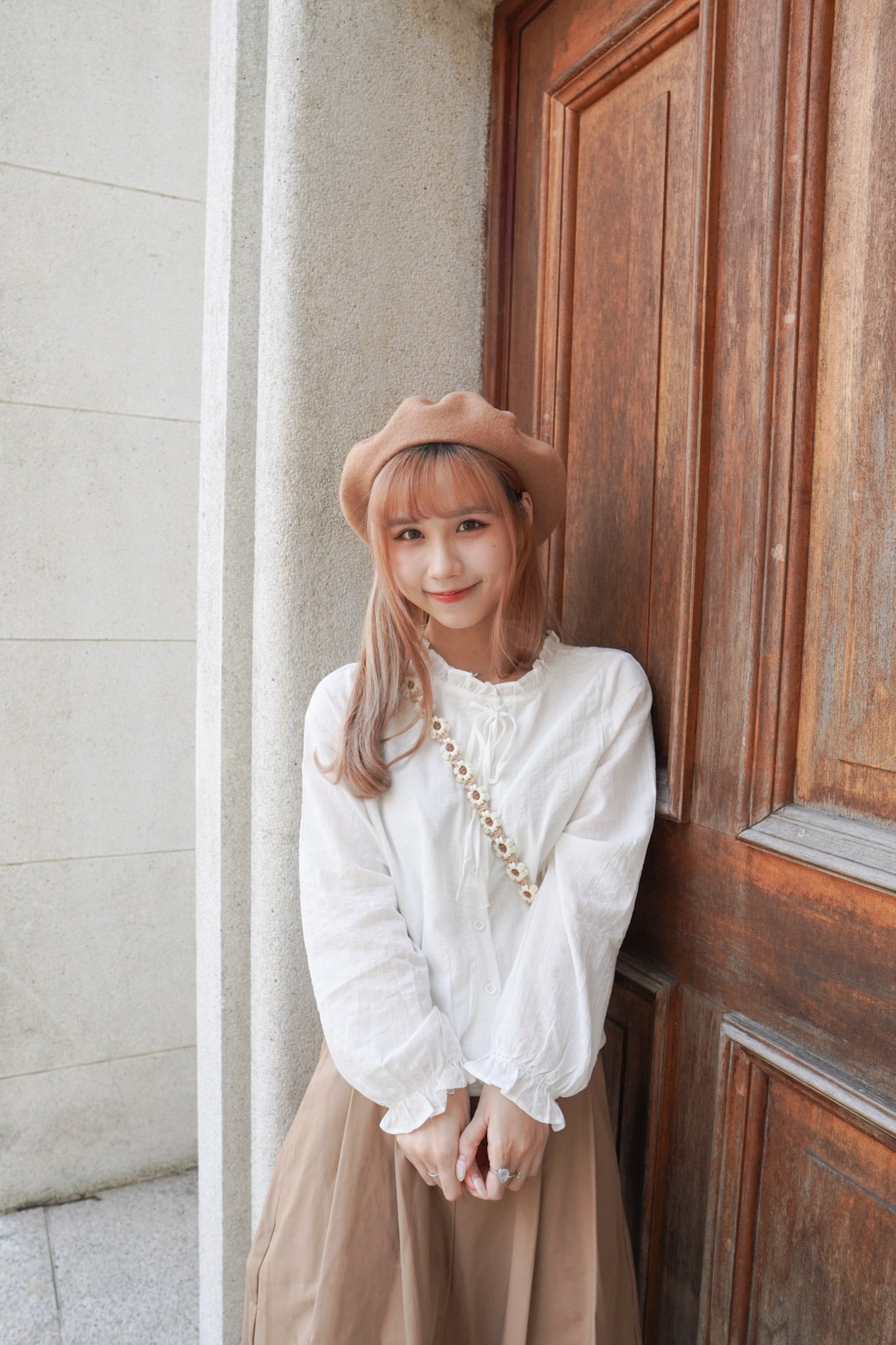 <現貨> comeback♡ 自家製 365Daily 彈性寬鬆傘型半身長裙|三色入