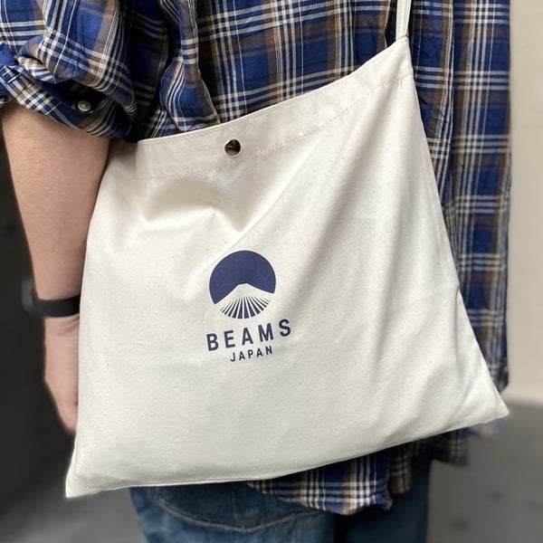 Beams Japan 經典款斜背袋 |三色入