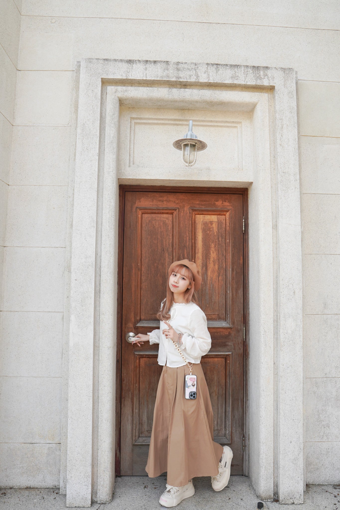<現貨> comeback♡ 自家製 365Daily 彈性寬鬆傘型半身長裙|三色入