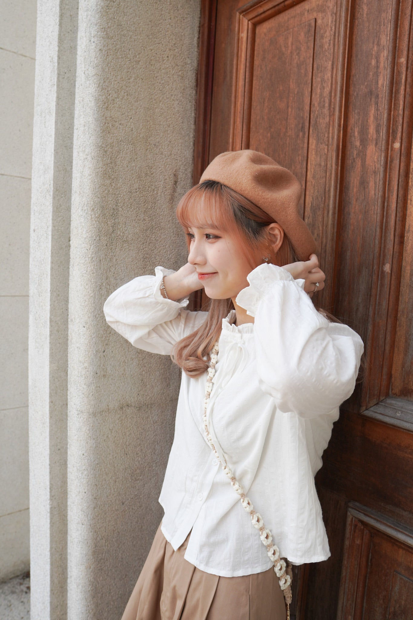<現貨> comeback♡ 自家製 365Daily 彈性寬鬆傘型半身長裙|三色入