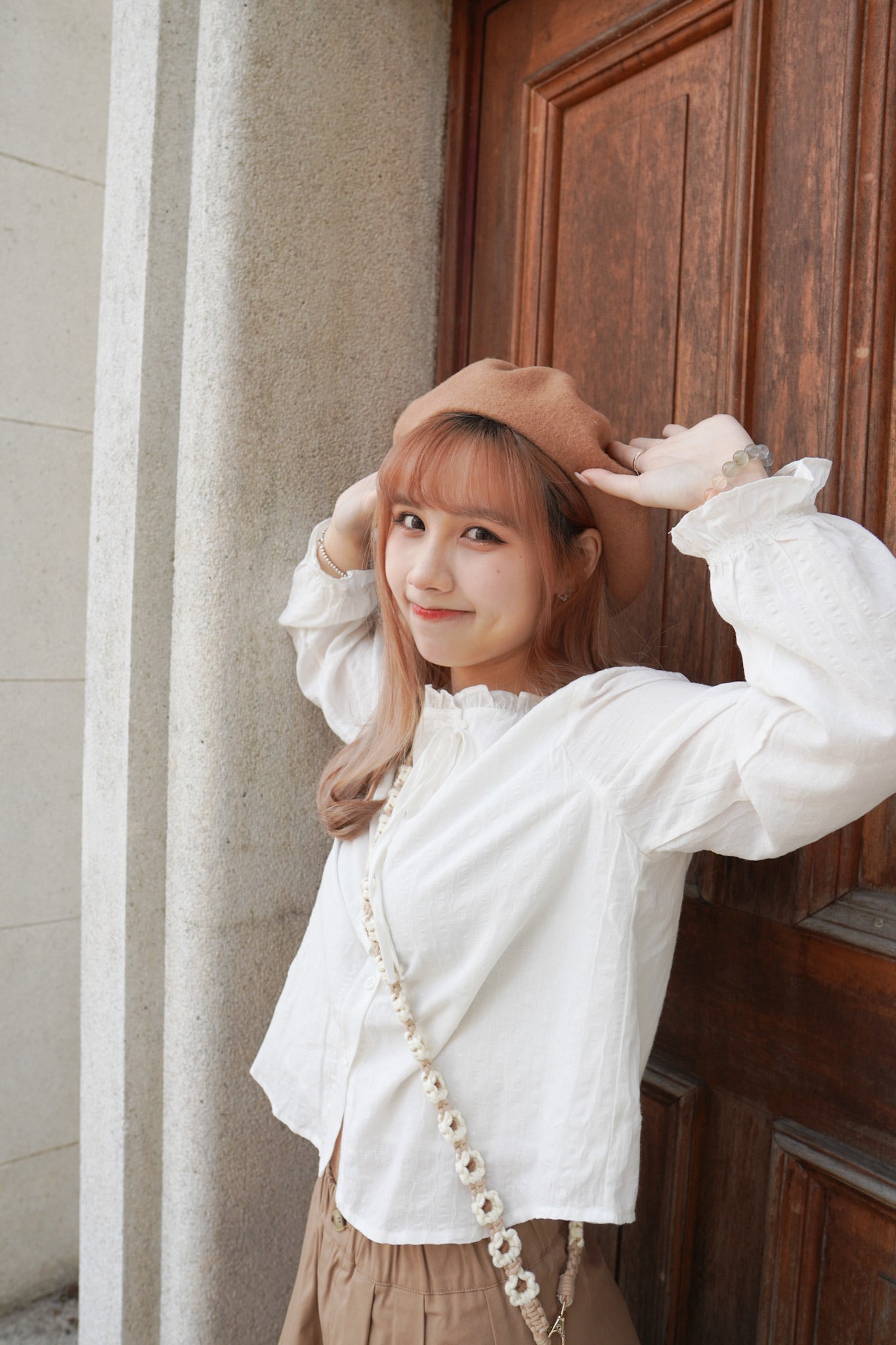 <現貨> comeback♡ 自家製 365Daily 彈性寬鬆傘型半身長裙|三色入