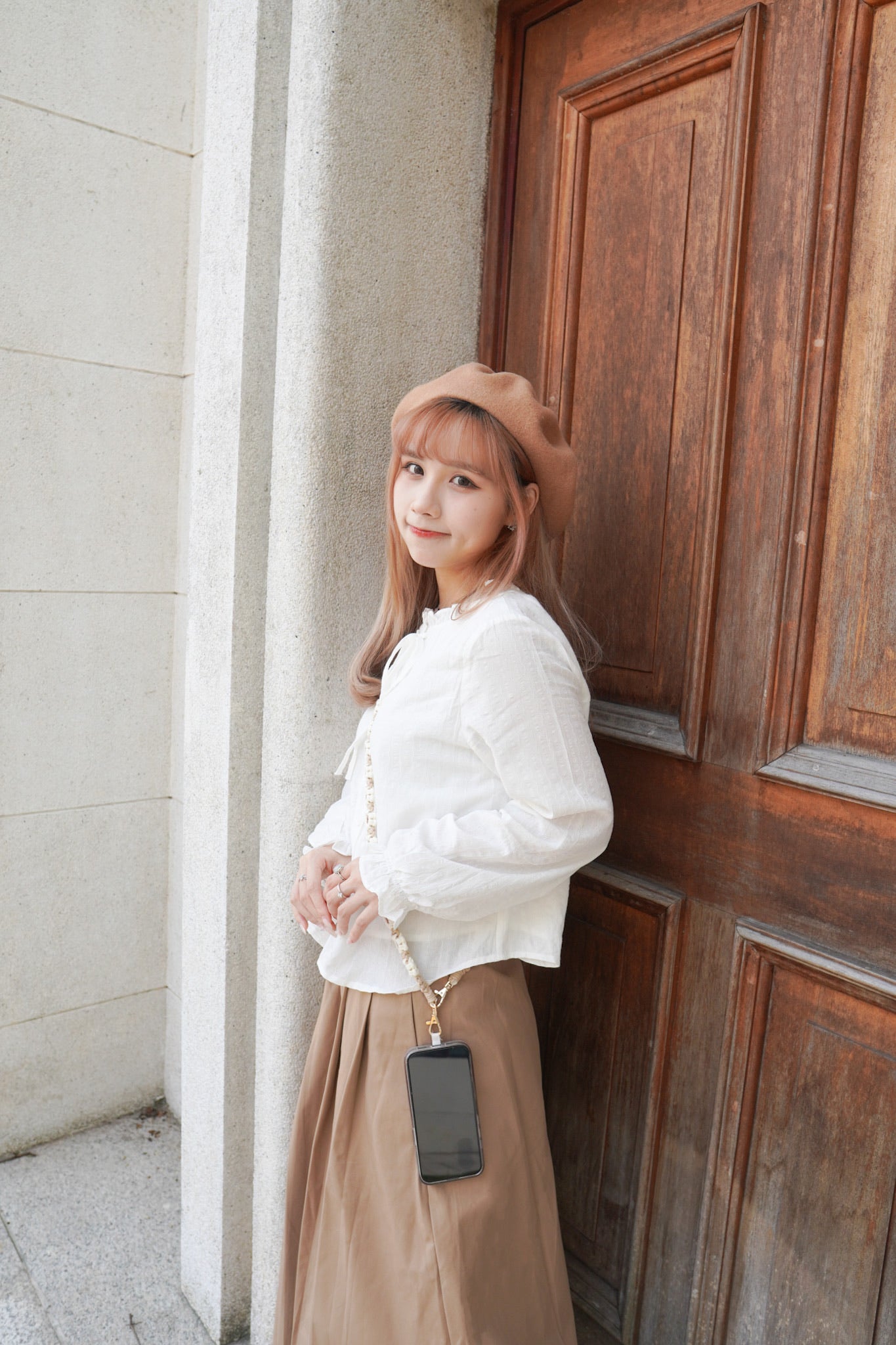 <現貨> comeback♡ 自家製 365Daily 彈性寬鬆傘型半身長裙|三色入