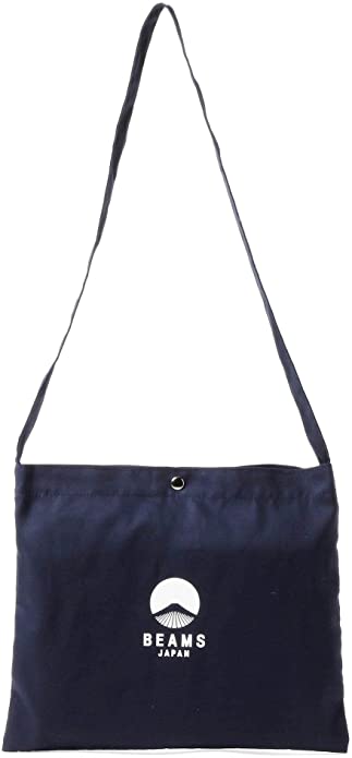 Beams Japan 經典款斜背袋 |寶藍Navy