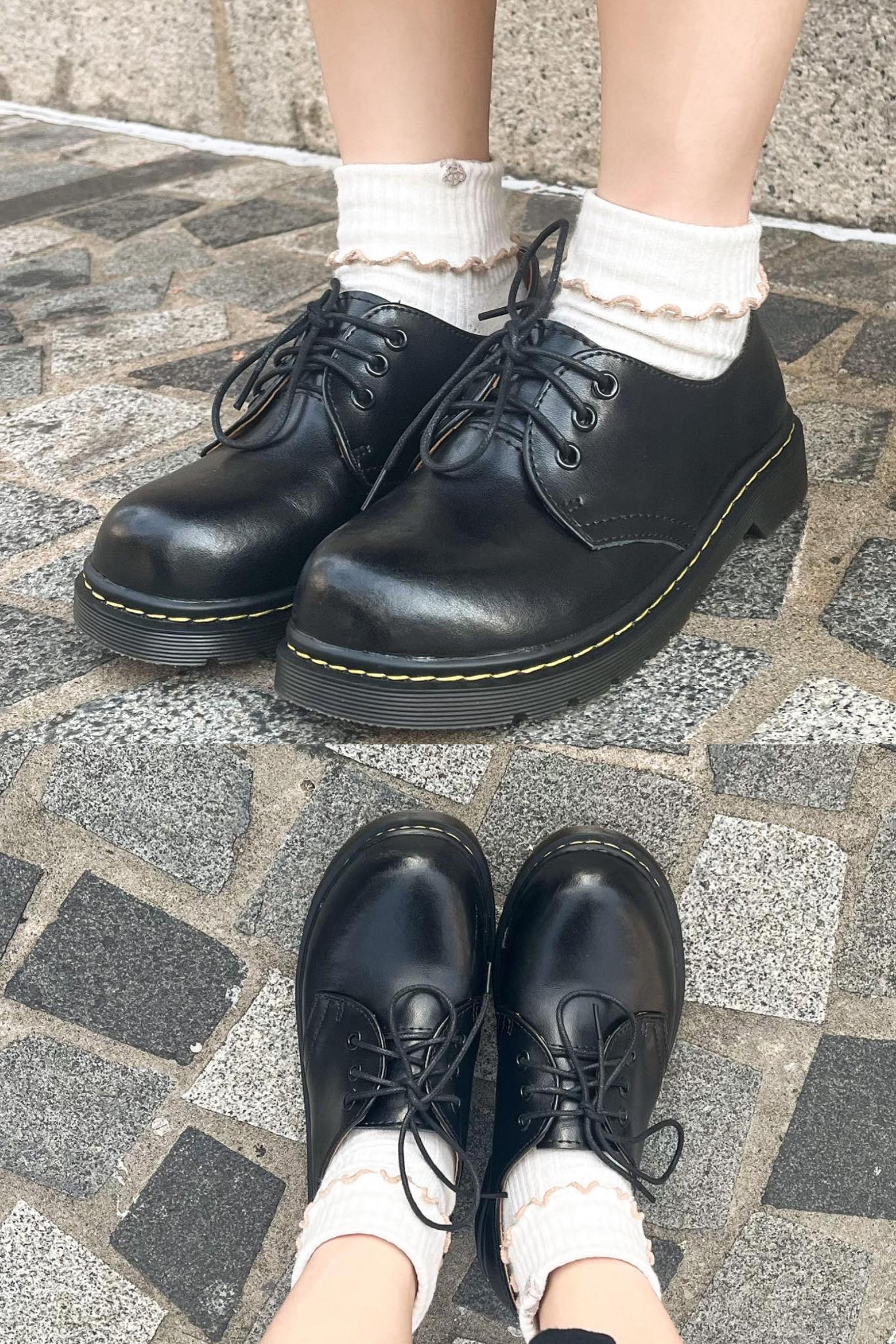 <預訂> JP 售出400+對👞 日本直送!實測一個月推薦!Unisex 明線真皮牛津馬丁鞋