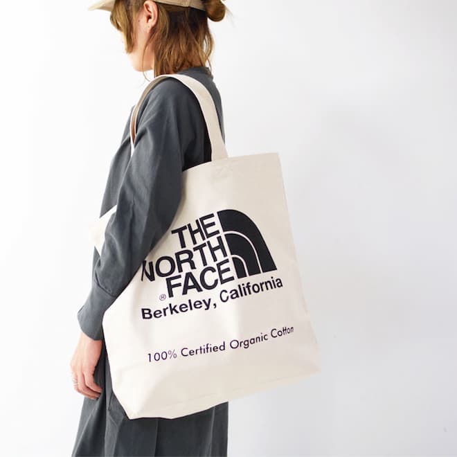 日版 THE NORTH FACE TNF ORGANIC LOGO COTTON TOTE BAG|六色入