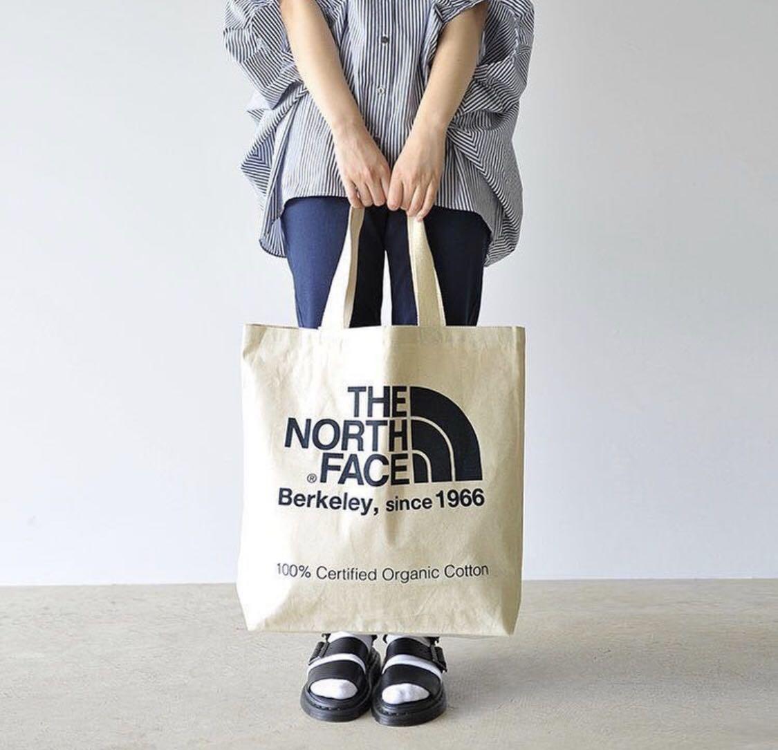 日版 THE NORTH FACE TNF ORGANIC LOGO COTTON TOTE BAG|六色入
