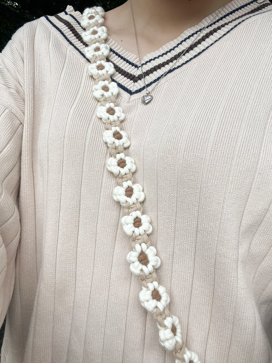 <預訂!人手製作>詢問度極高!手工花花編織🌸電話背帶繩/短繩