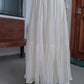 <現貨> 自家製 飄逸感大讚！復古兩層紗質皺褶秋冬A字長裙