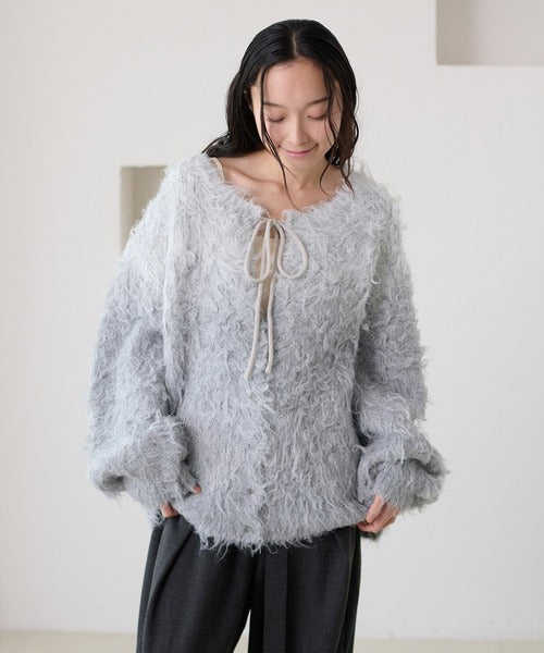 <預訂> 日本大人氣♡日牌 Apres Jour 2025新推出2-Ways 漸變針織上衣｜四色入