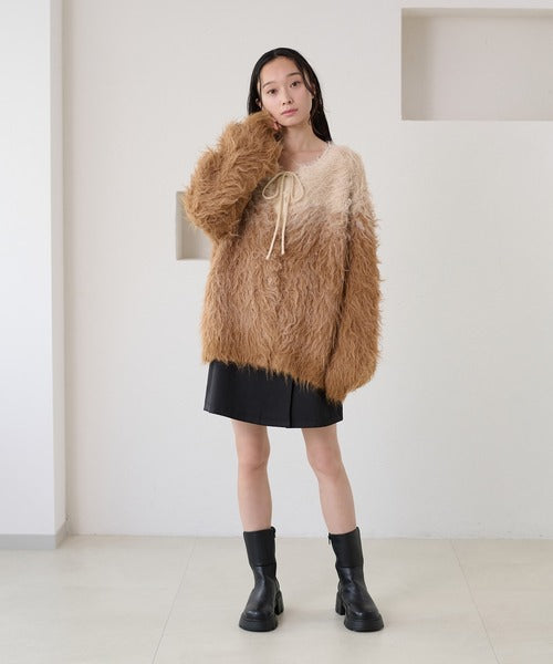 <預訂> 日本大人氣♡日牌 Apres Jour 2025新推出2-Ways 漸變針織上衣｜四色入