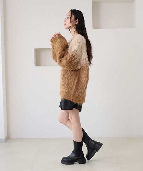 <預訂> 日本大人氣♡日牌 Apres Jour 2025新推出2-Ways 漸變針織上衣｜四色入