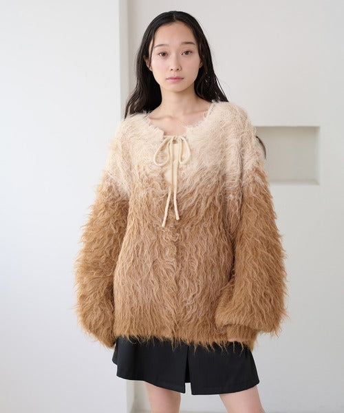 <預訂> 日本大人氣♡日牌 Apres Jour 2025新推出2-Ways 漸變針織上衣｜四色入