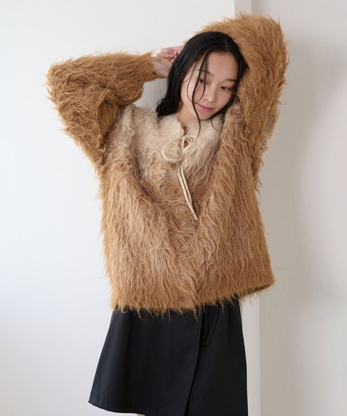 <預訂> 日本大人氣♡日牌 Apres Jour 2025新推出2-Ways 漸變針織上衣｜四色入