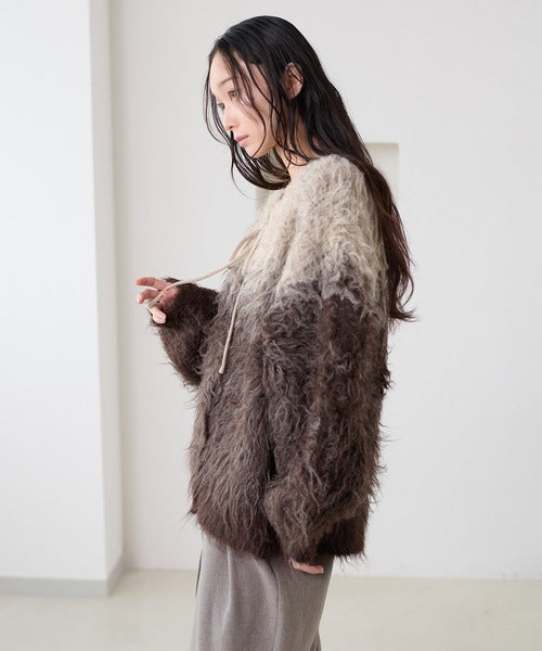 <預訂> 日本大人氣♡日牌 Apres Jour 2025新推出2-Ways 漸變針織上衣｜四色入