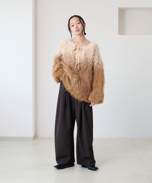 <預訂> 日本大人氣♡日牌 Apres Jour 2025新推出2-Ways 漸變針織上衣｜四色入