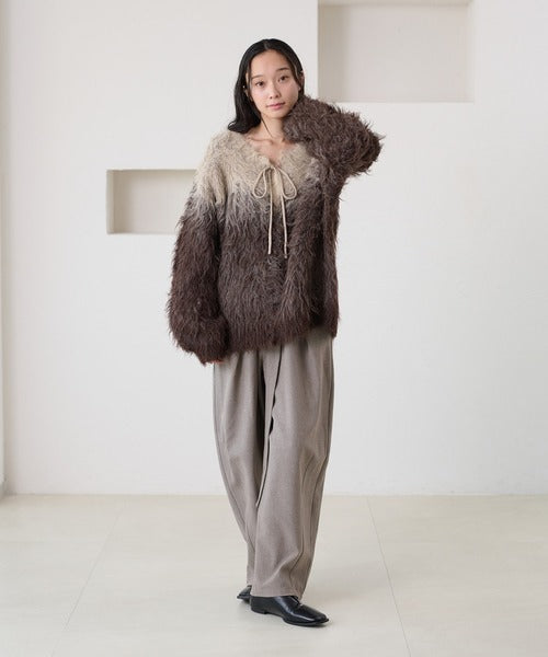 <預訂> 日本大人氣♡日牌 Apres Jour 2025新推出2-Ways 漸變針織上衣｜四色入