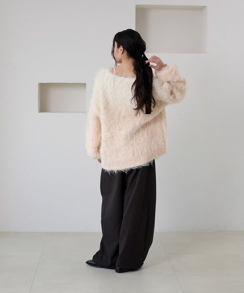 <預訂> 日本大人氣♡日牌 Apres Jour 2025新推出2-Ways 漸變針織上衣｜四色入