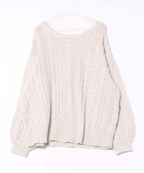 <預訂> 日本大人氣♡日牌 Apres Jour 2-Ways 繫帶麻花針織上衣｜三色入