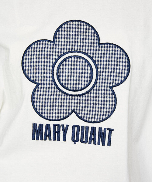 <預訂> 日牌MARY QUANT × PUBLUX 花卉圖案提花Tee上衣｜四色入