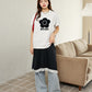 <預訂> 日牌MARY QUANT × PUBLUX 花卉圖案提花Tee上衣｜四色入