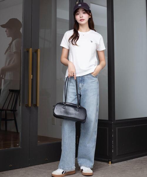 <預訂> 2026夏新品☀️日版U.S. POLO ASSN.夏季拼色刺繡Logo Tee｜九色入