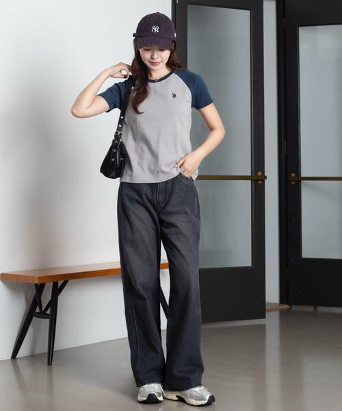 <預訂> 2026夏新品☀️日版U.S. POLO ASSN.夏季拼色刺繡Logo Tee｜九色入