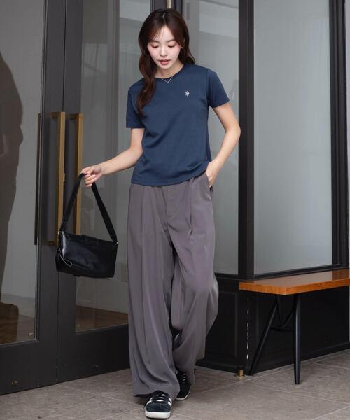 <預訂> 2026夏新品☀️日版U.S. POLO ASSN.夏季拼色刺繡Logo Tee｜九色入