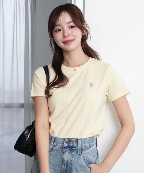 <預訂> 2026夏新品☀️日版U.S. POLO ASSN.夏季拼色刺繡Logo Tee｜九色入