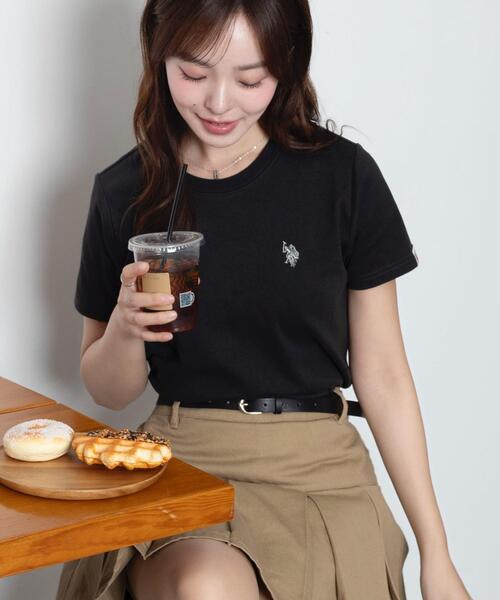 <預訂> 2026夏新品☀️日版U.S. POLO ASSN.夏季拼色刺繡Logo Tee｜九色入