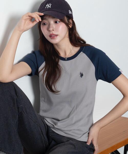 <預訂> 2026夏新品☀️日版U.S. POLO ASSN.夏季拼色刺繡Logo Tee｜九色入