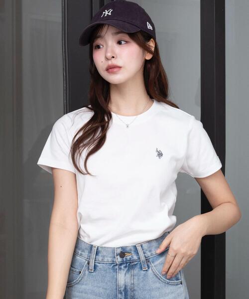 <預訂> 2026夏新品☀️日版U.S. POLO ASSN.夏季拼色刺繡Logo Tee｜九色入