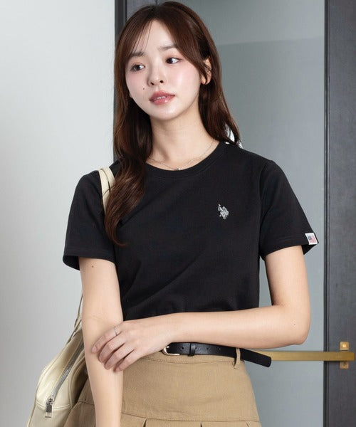 <預訂> 2026夏新品☀️日版U.S. POLO ASSN.夏季拼色刺繡Logo Tee｜九色入