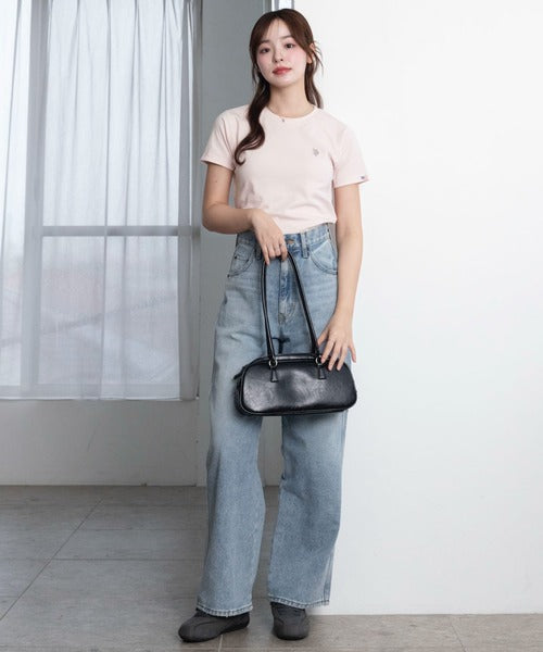 <預訂> 2026夏新品☀️日版U.S. POLO ASSN.夏季拼色刺繡Logo Tee｜九色入