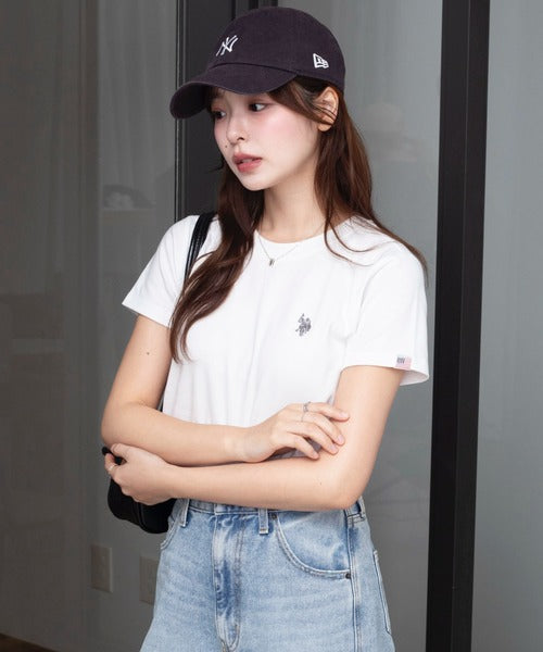 <預訂> 2026夏新品☀️日版U.S. POLO ASSN.夏季拼色刺繡Logo Tee｜九色入