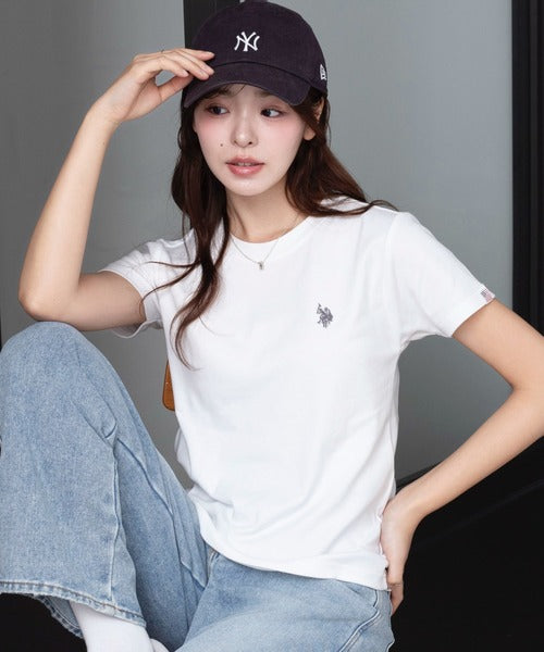 <預訂> 2026夏新品☀️日版U.S. POLO ASSN.夏季拼色刺繡Logo Tee｜九色入